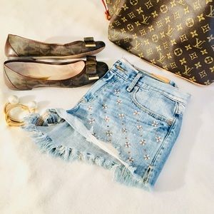 Michael Kors Brown Logo Mary Jane Bow Flats Shoes